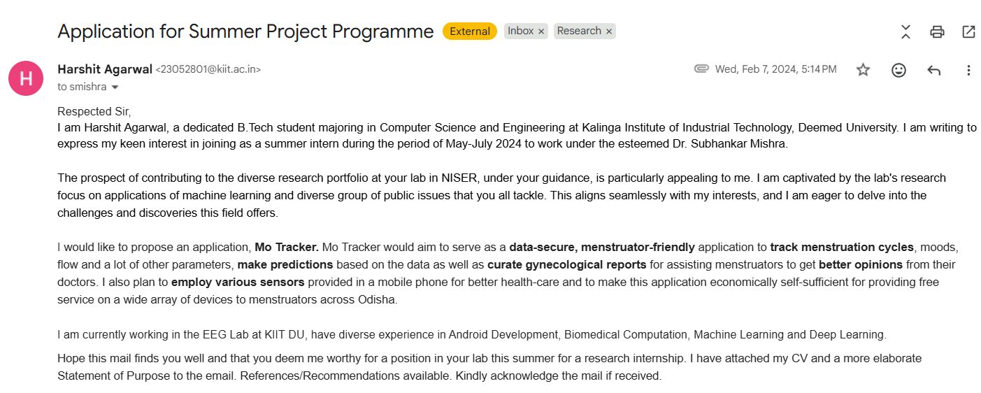 NISER undergrad times and research internship photo 1